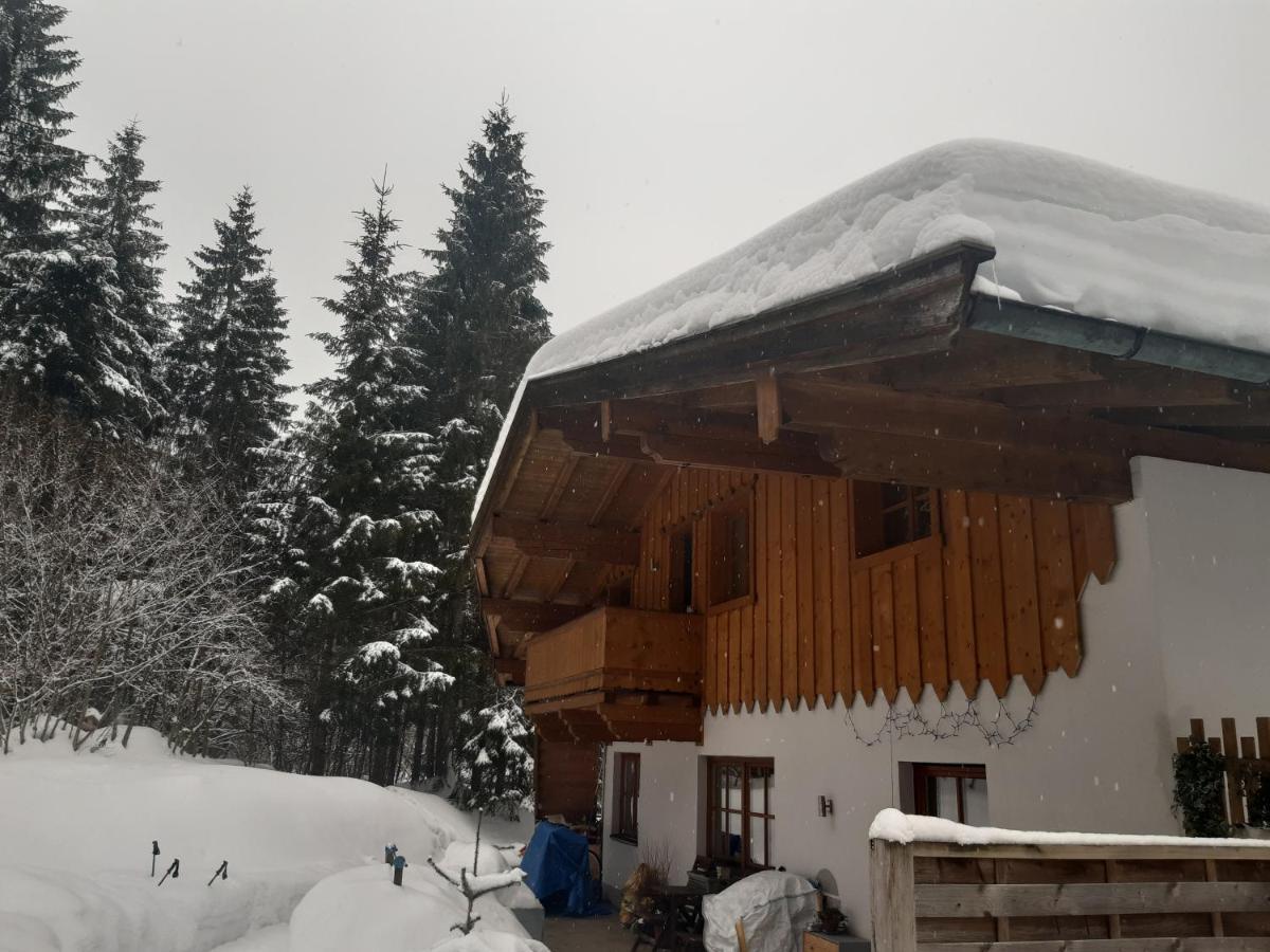 Ferienwohnung Am Wald Waidring Bagian luar foto
